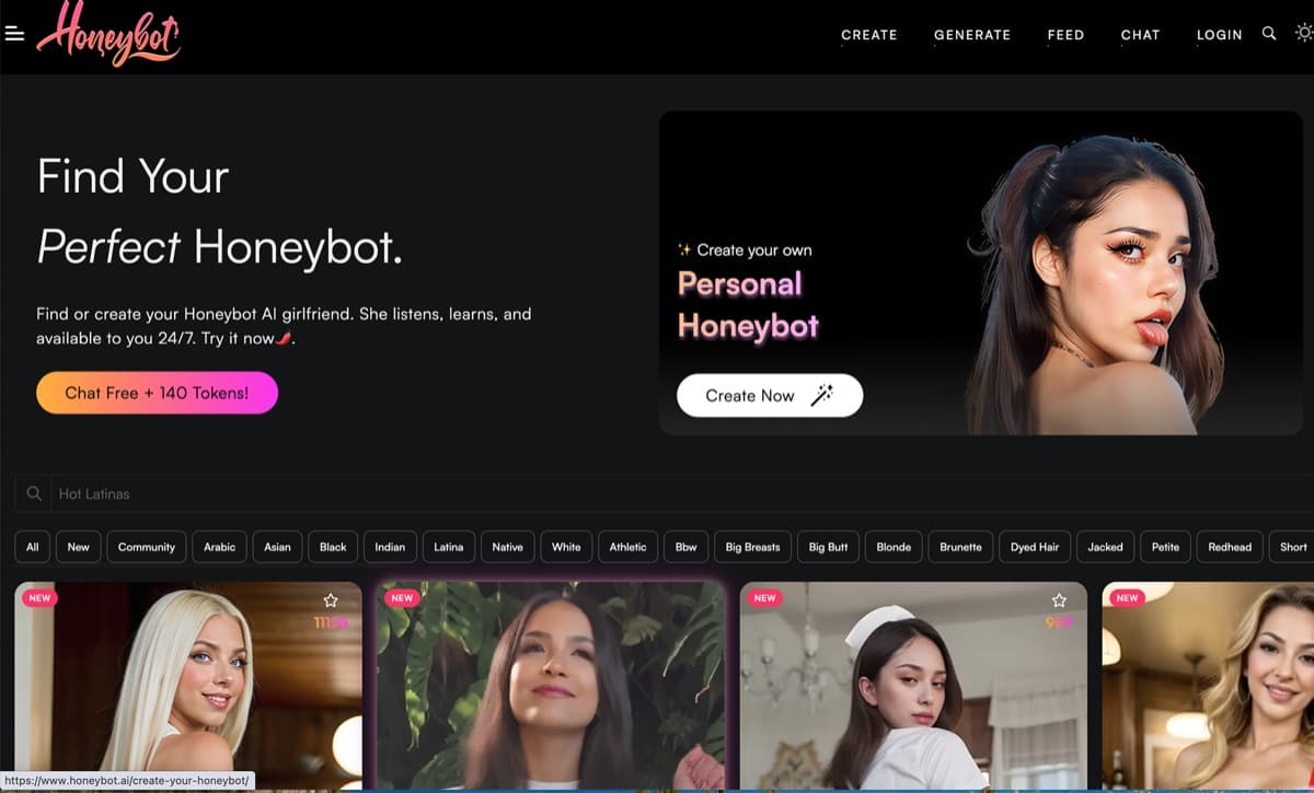 Honeybot — AI companion with live webcam vision, facial expression detection, and lip-synce